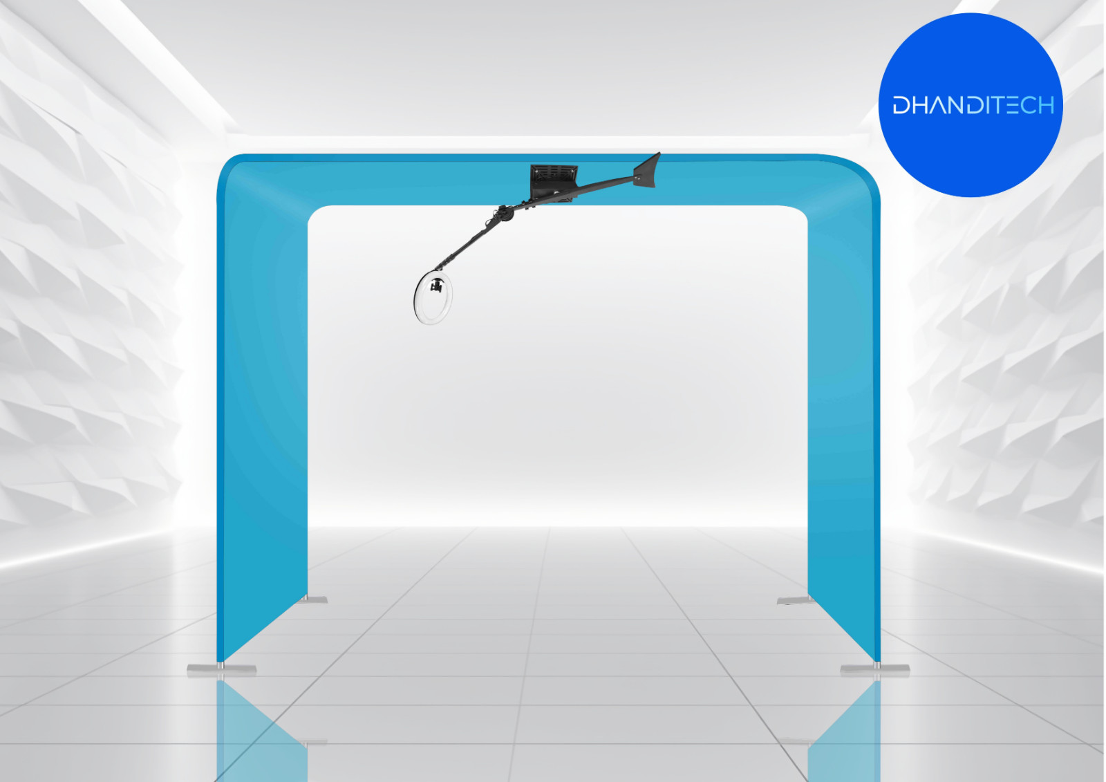 3m Automatic Overhead 360 Photo Booth 360 Video Top Spinner