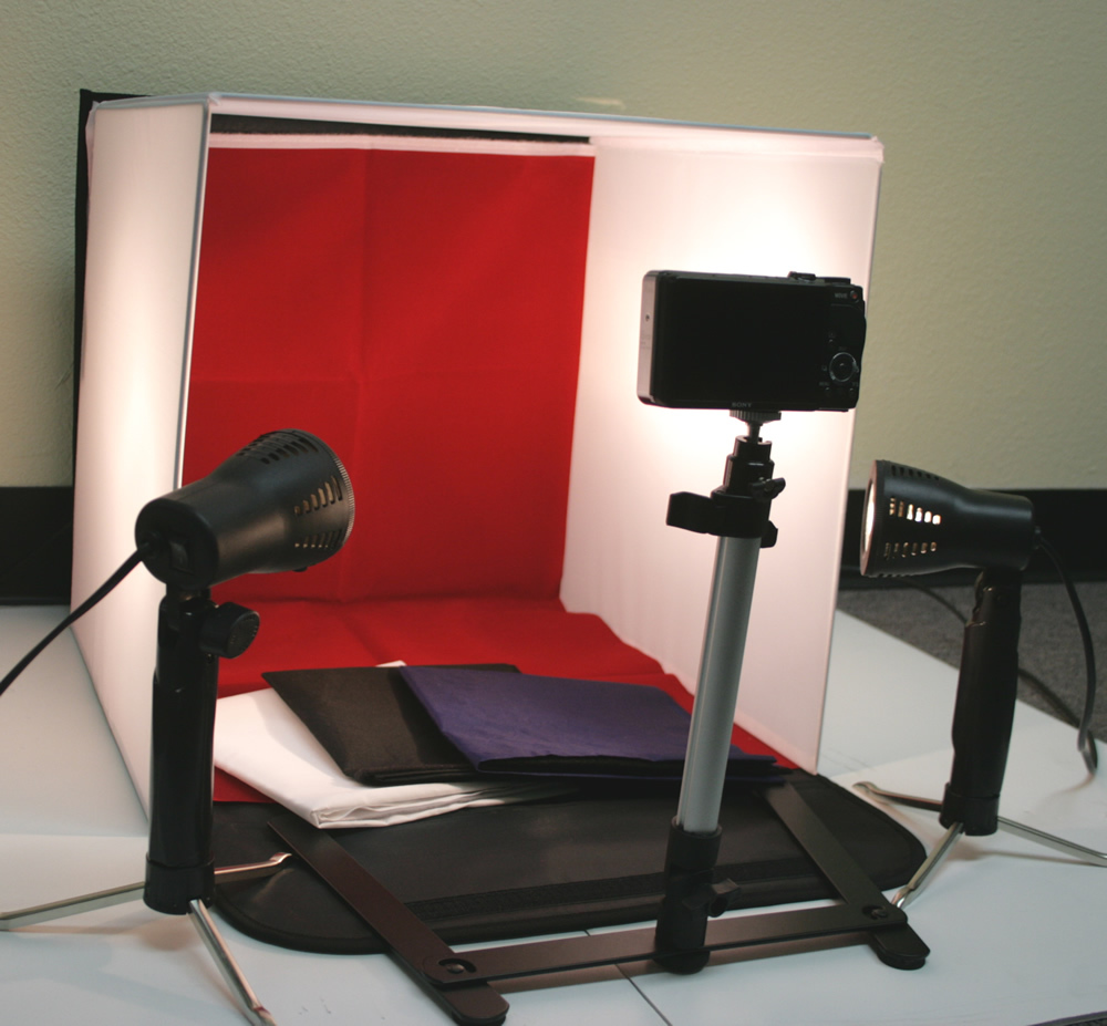 New 50w Photo Studio 16″ Photography Lighting Tent Kit Backdrop Cube In A Box