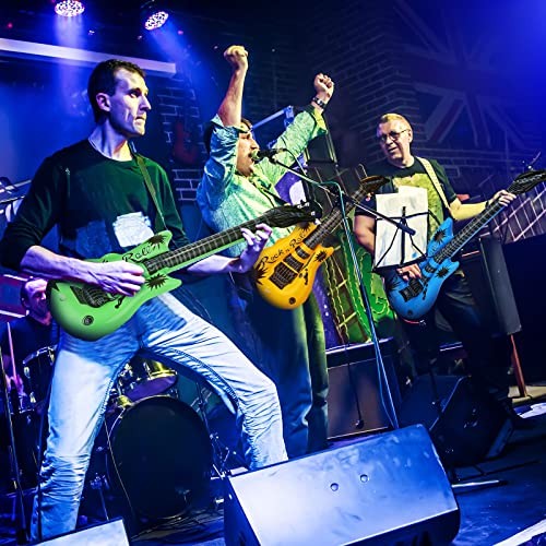 Pcs Inflatable Guitars for Parties Bulk Blow Rock Star Guitar Set Rock and 24