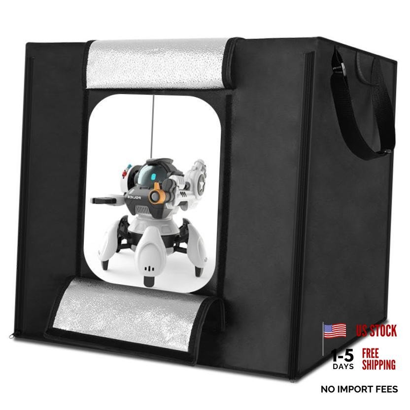 Professional LED Light Box Photo Studio | 81 LED 40×40×40cm (15.7×15.7×15.7in)