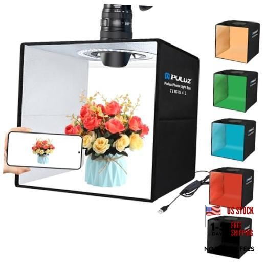 12×12 inch Professional Light Box Photography, Portable Folding 12*12 inch