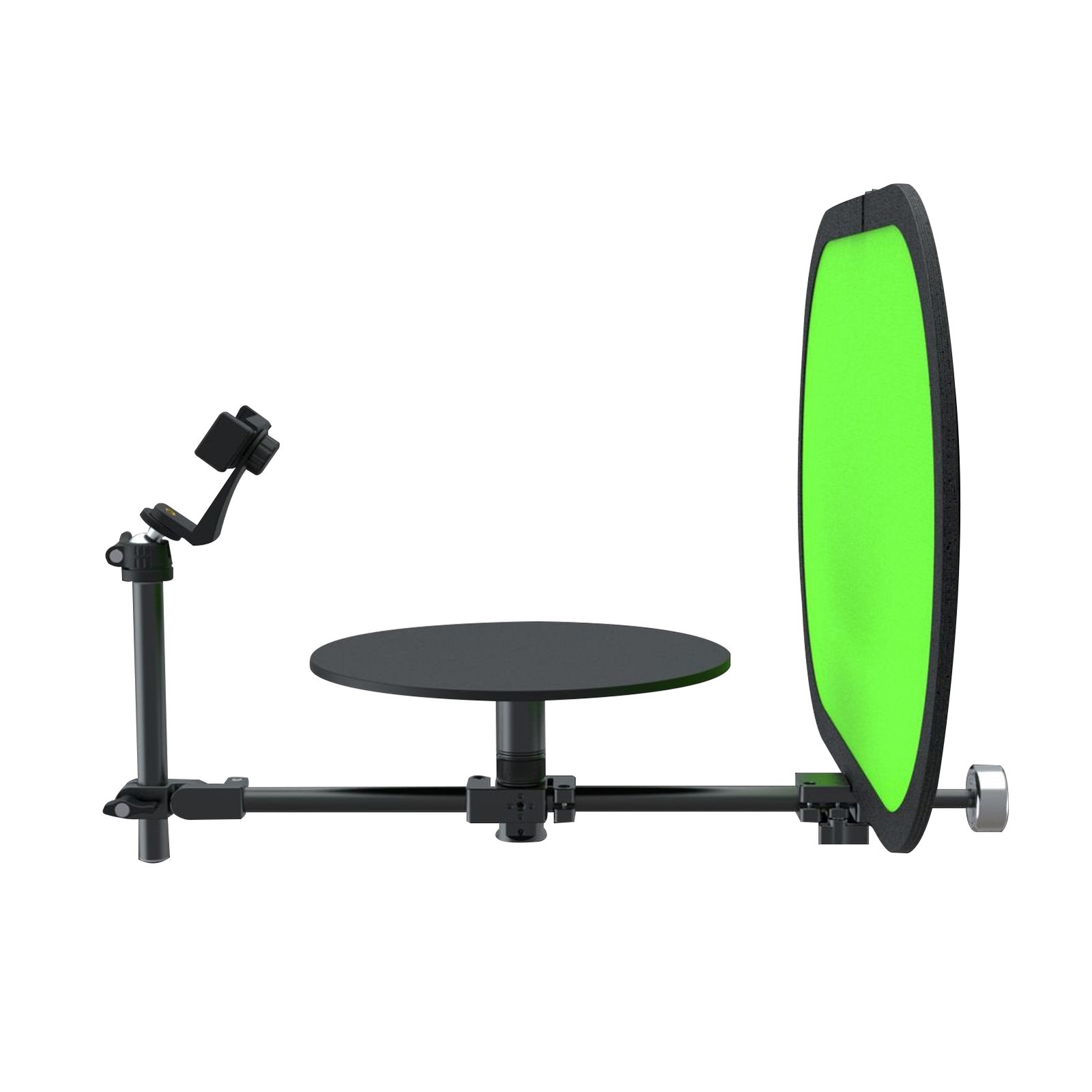 360° Photography Turntable Adjustable Angle Camera Spinner Portable Video