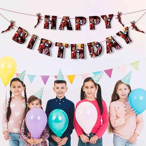 Irn Man Happy Birthday Banner – Action Hero Seyal Irn man Happy Birthday Banner