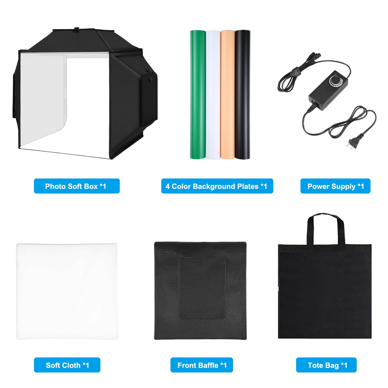 PU5042B 40cm LED Light Tent For Small Product Photography DTUU