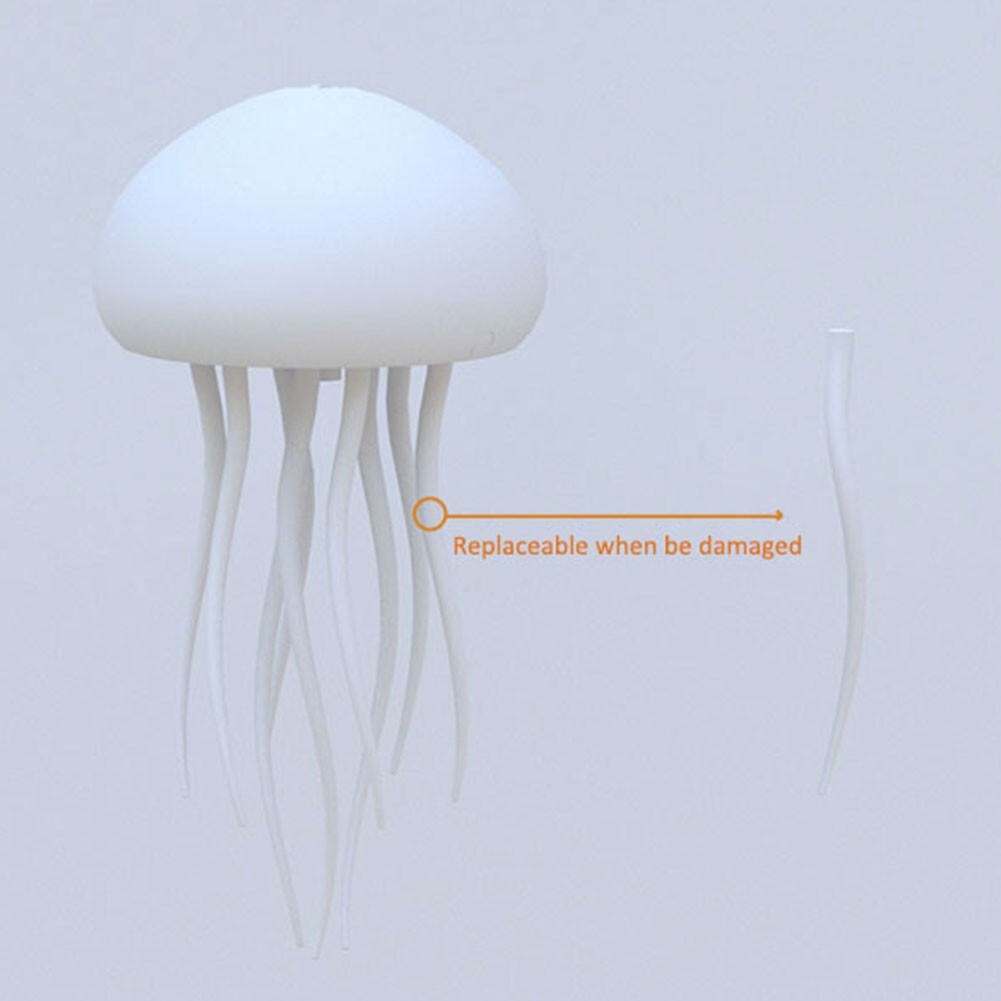 Colorful Voice Controlled For Jellyfish Decor Light Easily Rechargeable Design