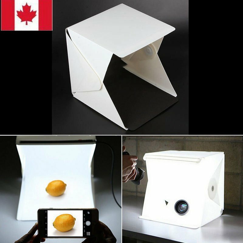 Light Room Tent Photo Studio Photography Lighting Kit Backdrop Cube Mini Box