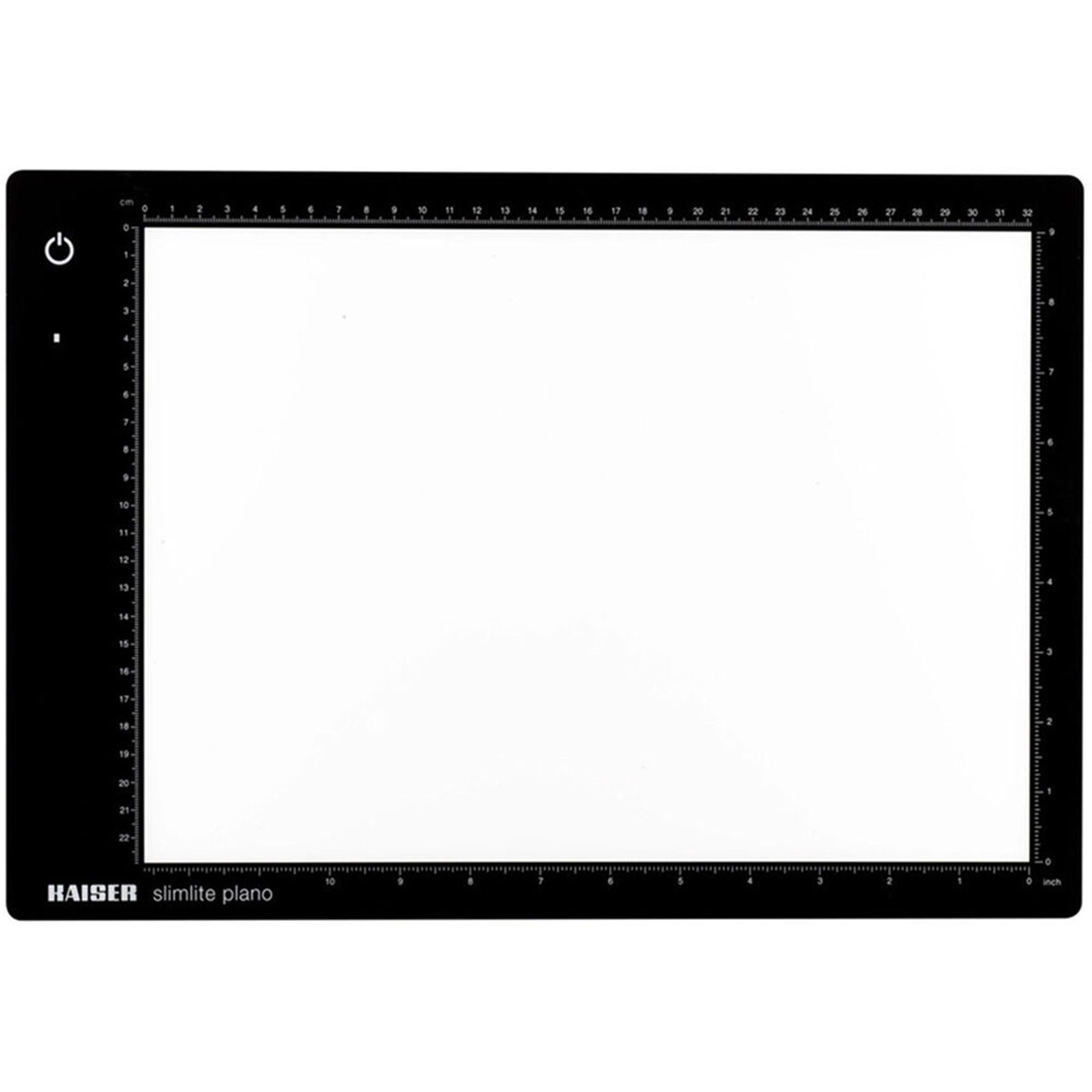 Kaiser Slimlite Plano 5000K 10.5×15.5″ Battery/AC Lightbox with USB Cable and Ch