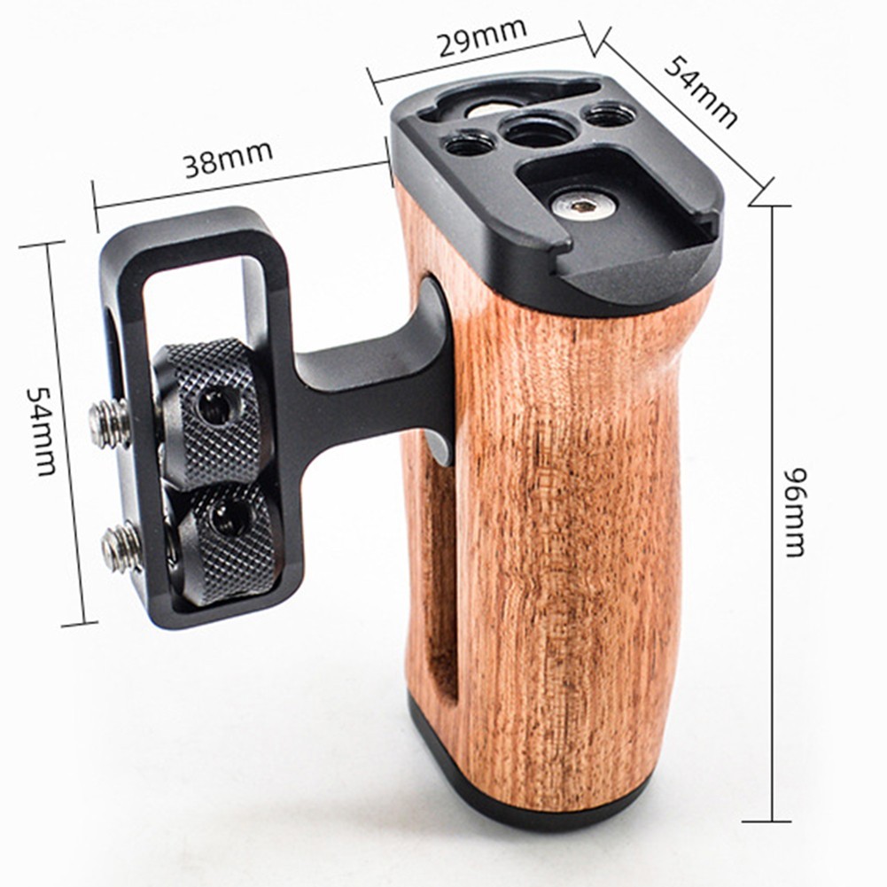Multifunction Side Grip Handle For DSLR Cameras Lightweight And Easy To Carry