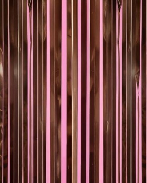 Brown Party Curtain – Set of 2 | Espresso Martini Fringe, Bachelorette