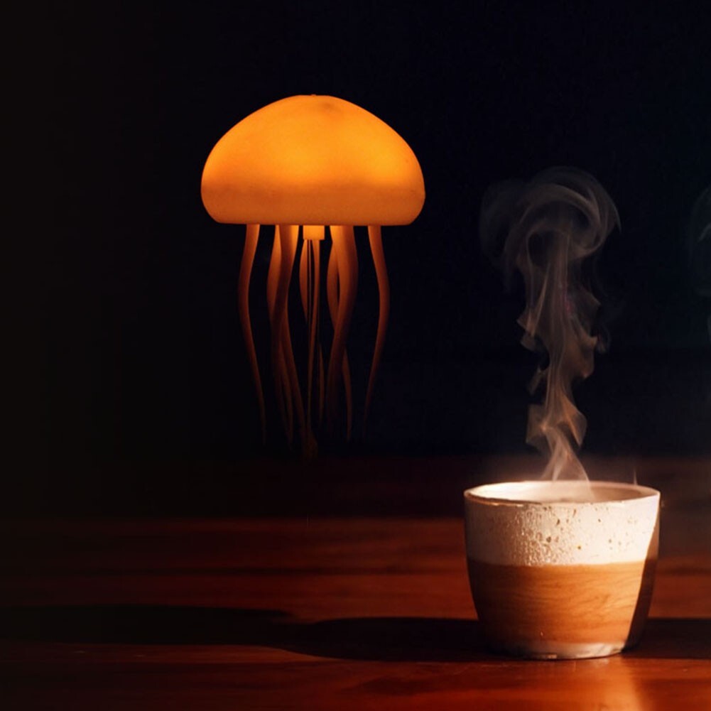 Colorful Voice Controlled For Jellyfish Decor Light Easily Rechargeable Design
