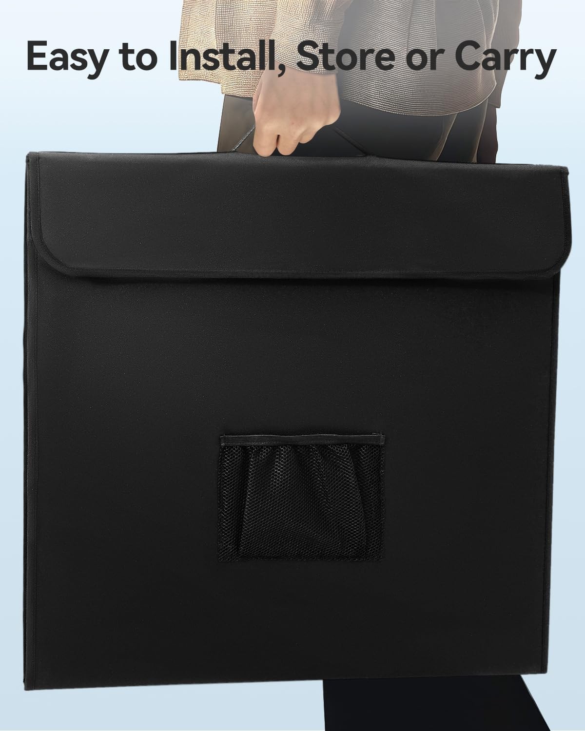 Photo Light Box Photography, Takerers Bi-Color Dimmable 24 24*24 Inch, Black