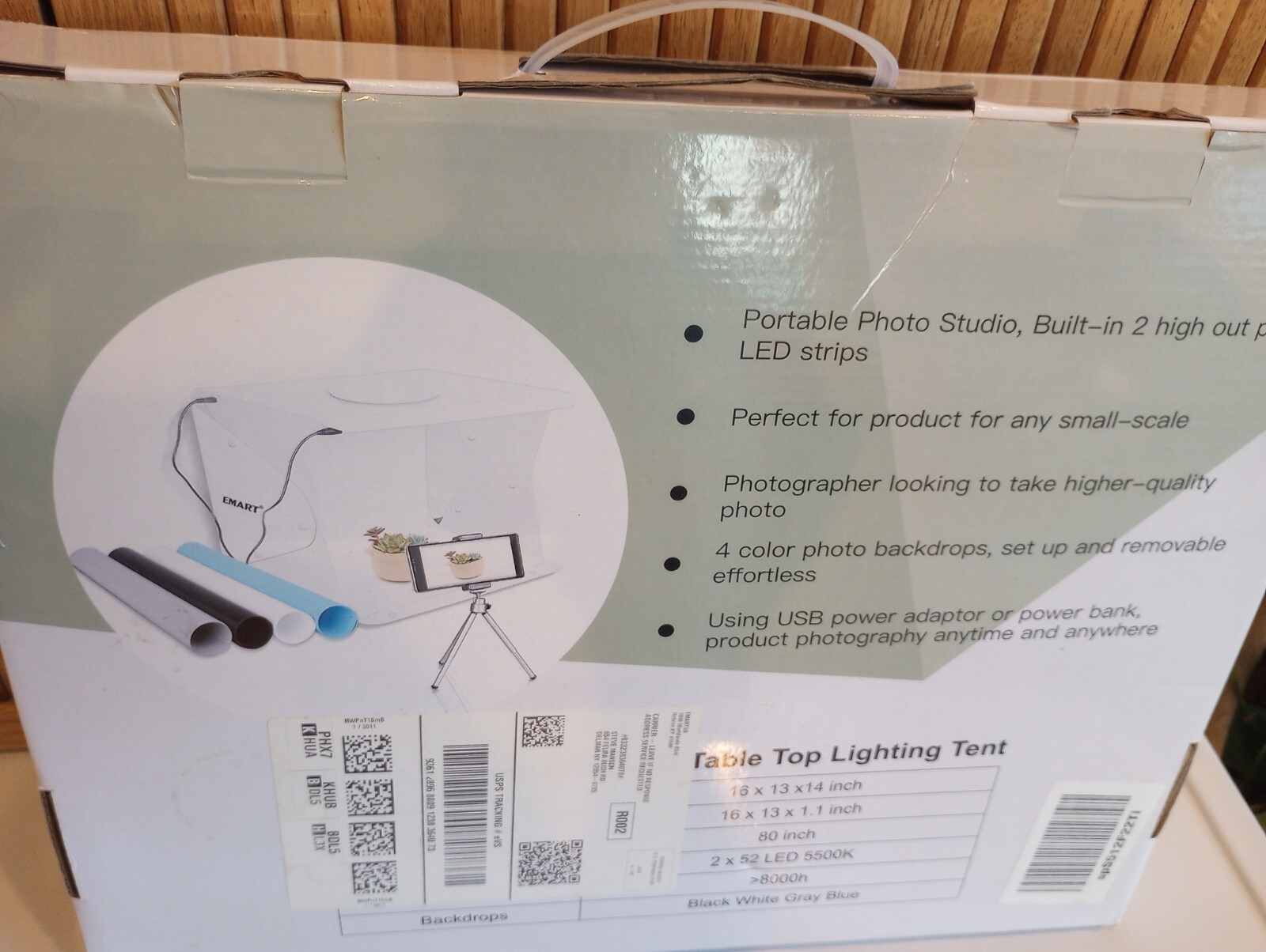 Brand NEW Emart Table Top Light Box