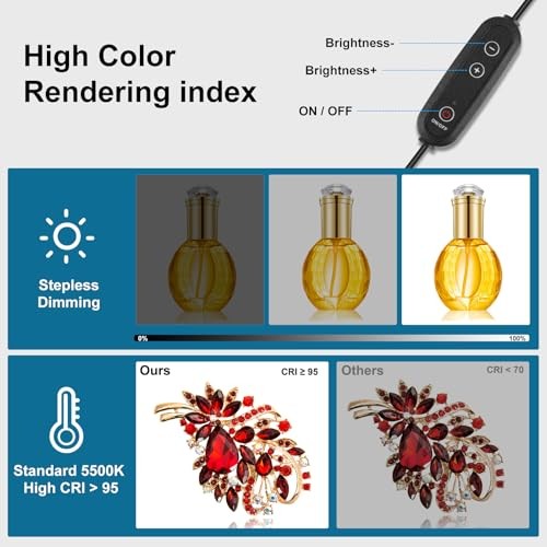 16×16 Inch Upgrade Photo Studio Light Box, Professional Upgraded-16*16 inch