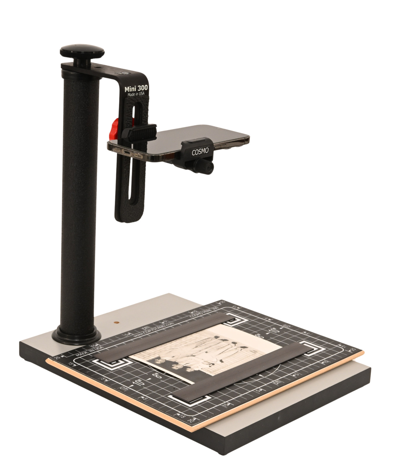 COPYSTAND Mini 300 w/Floating Magnet, US Made, a Tool for Digitizing Old Photos