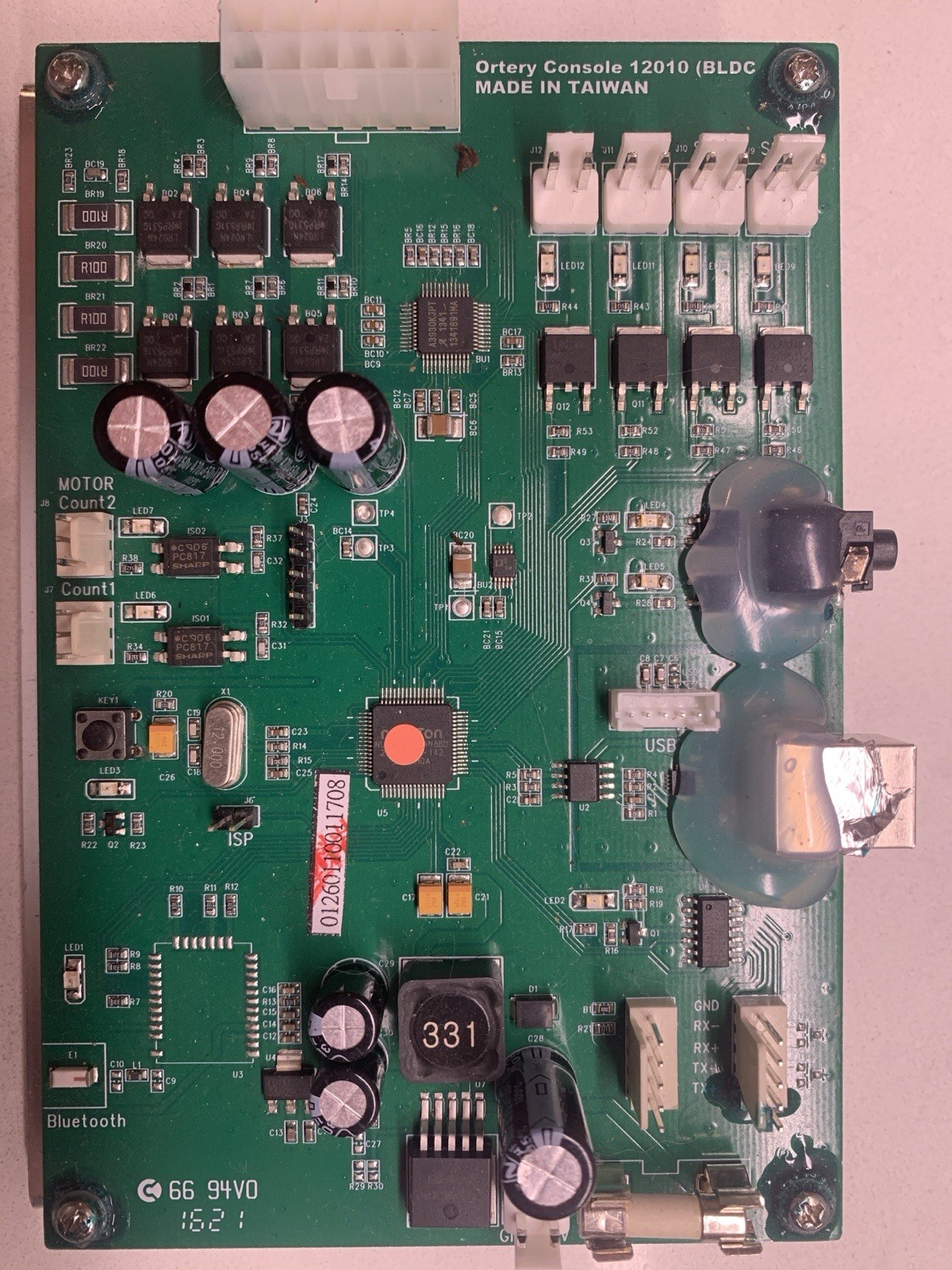 Ortery Console 12010BLDC Motor Control Board PhotoBench 360 Turntable Controller