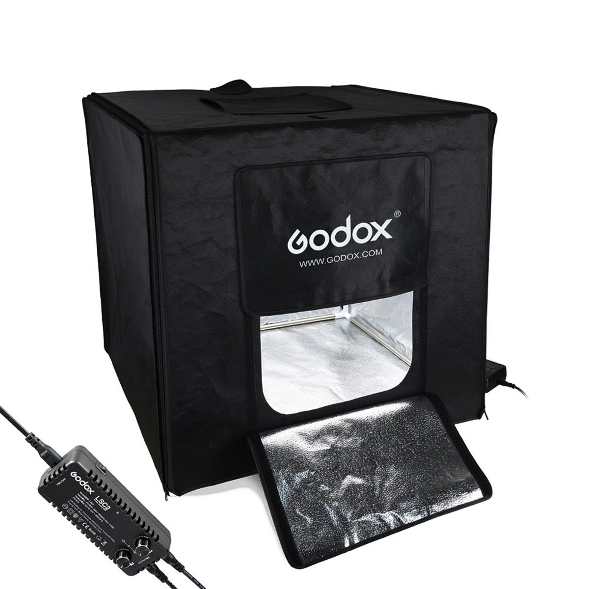 Godox Mini LED Photography Studio Shooting Tent 60x60x60cm LSD60 2PCS LED lamp b