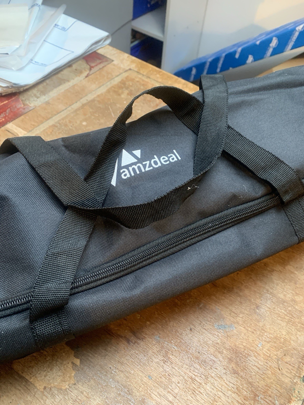 Photobox Studio Carry Case Bag 60cm AMZDEAL Zip Bags Carry Photo Equipment BLK