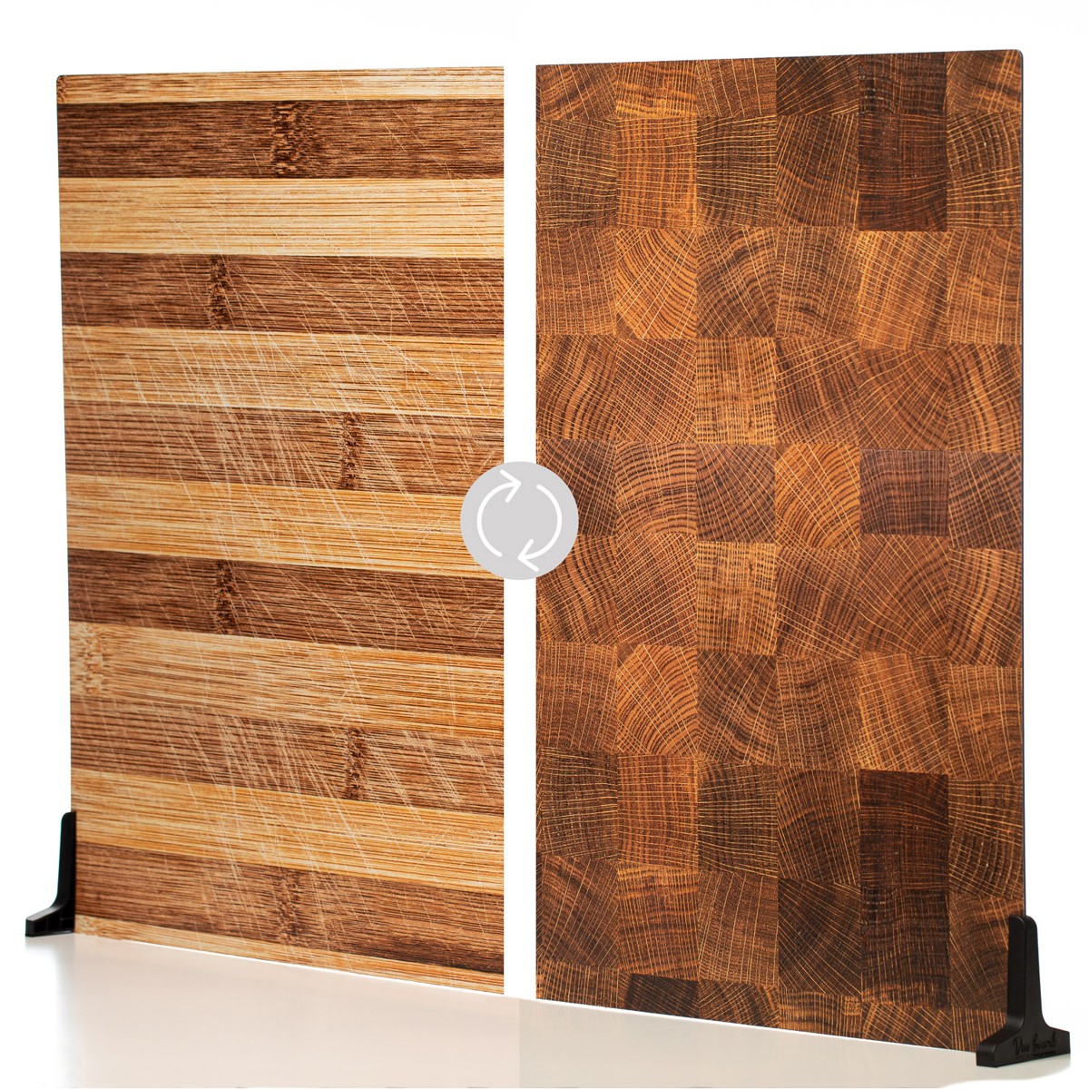 V-FLAT WORLD Duo Board – 30×40″ Double Sided Surface Board, Aged Cutting Board/B