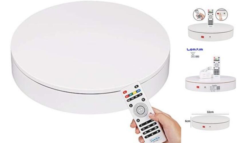 Professional 360 Degree Photography Turntable for Product Photography, 88LB