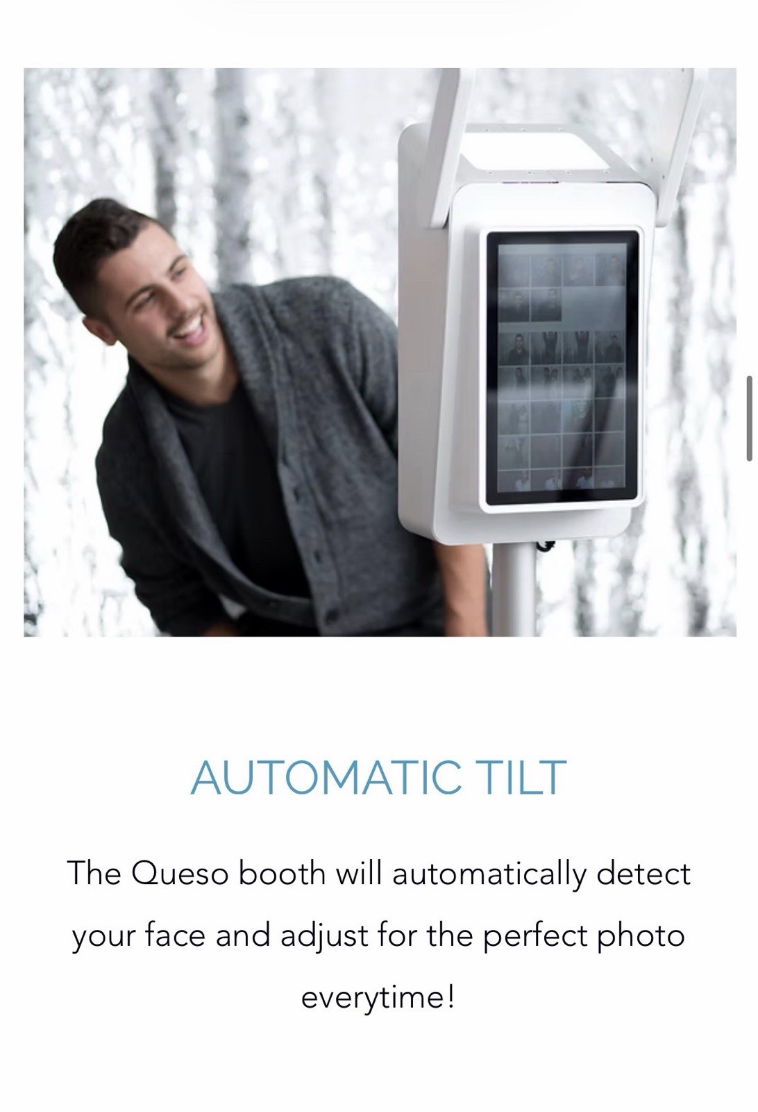 Photobooth Supply Co Queso Booth and Printer Photo Booth