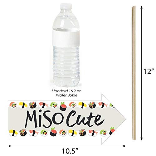 Funny Let’s Roll – Sushi – Japanese Party Photo Booth Kit – 10 Piece