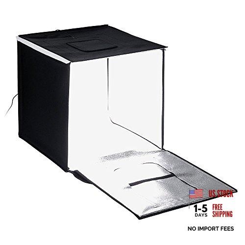 Pro LED 20×20 Studio-in-a-Box for Table Top Photography – 20×20″ (50x50cm)