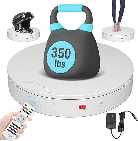 350Lb Capacity Heavy Duty Motorized Rotating Display Stand