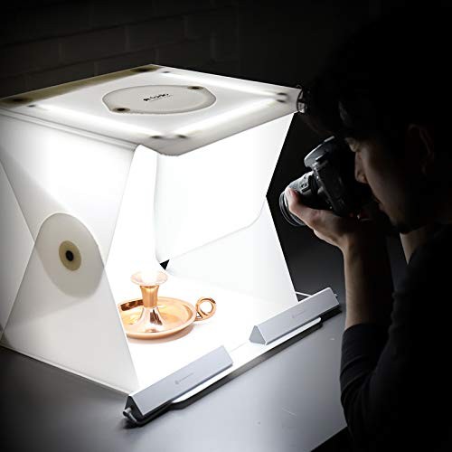 (15inch Lightbox for Product Photography with Extra Foldio2 Plus + Extra Lights