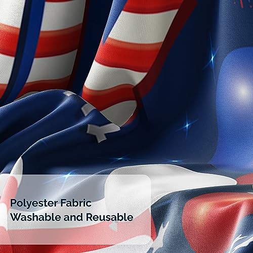 4th of July Party Backdrop – USA National Patriotic Theme Studio Background