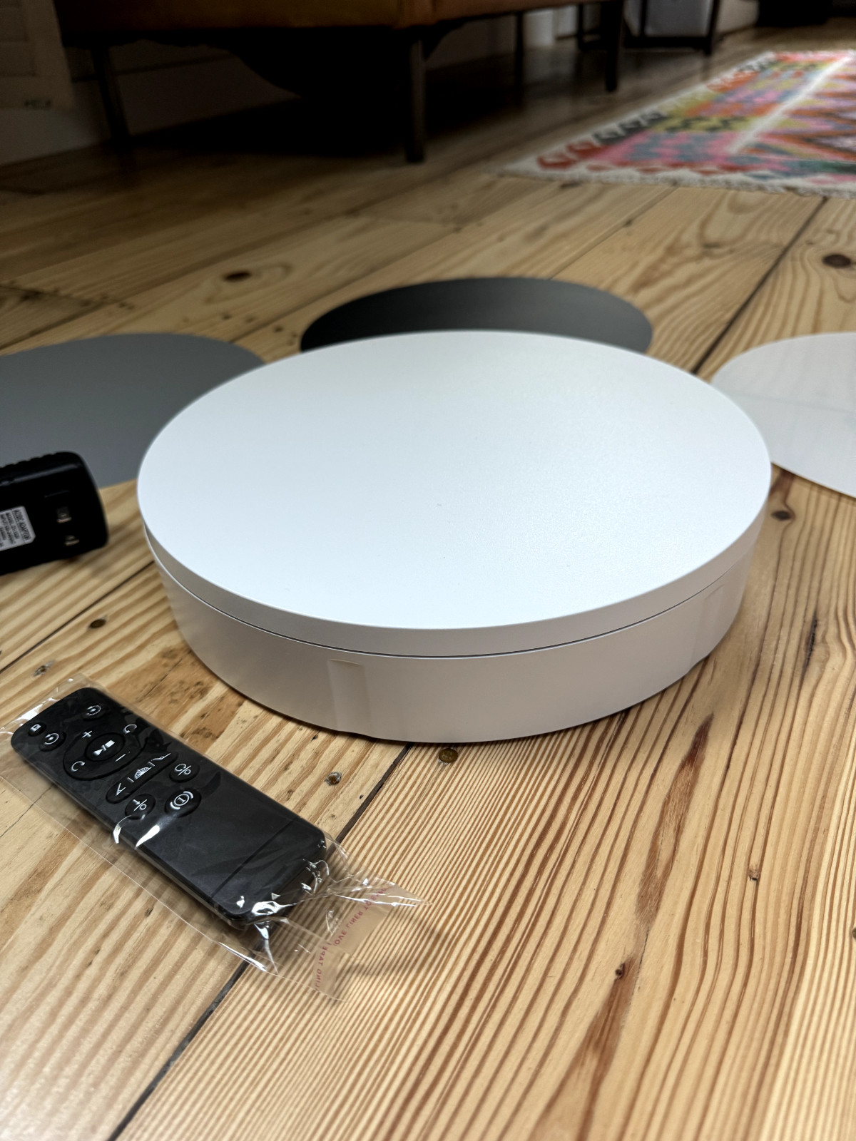 360 Degree Rotating Turntable 12 Inch, 320Lbs Capacity for Photography, Heavy Du