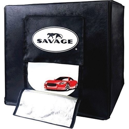 Savage Luminous Pro LED Shooting Tent, 15.5×15.5×15.5″ Size