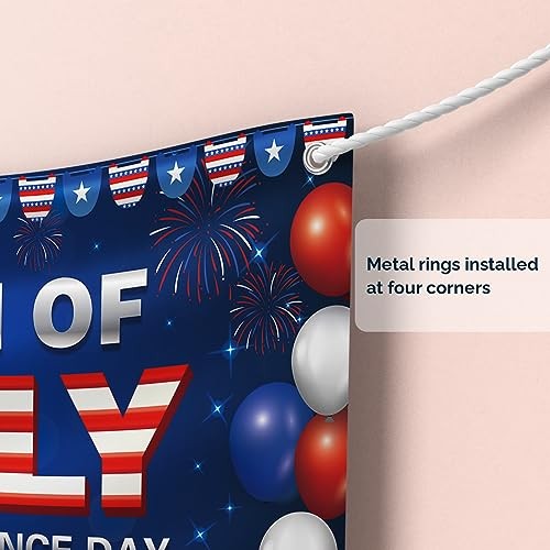 4th of July Party Backdrop – USA National Patriotic Theme Studio Background