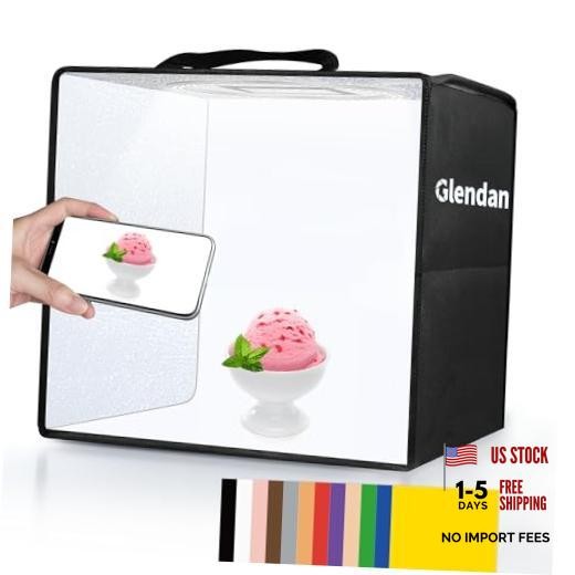 Portable Light Box Photography: 16″x12″ Folding Photo Box with CRI 16*12Inch