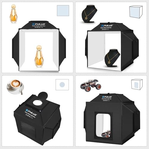 16×16 Inch Upgrade Photo Studio Light Box, Professional Upgraded-16*16 inch