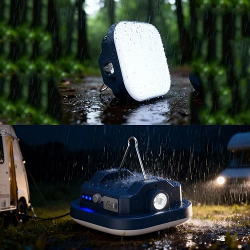 Strood Rechargeable 3000LM LED Camping Lighting,Portable Tent Light,Fixture