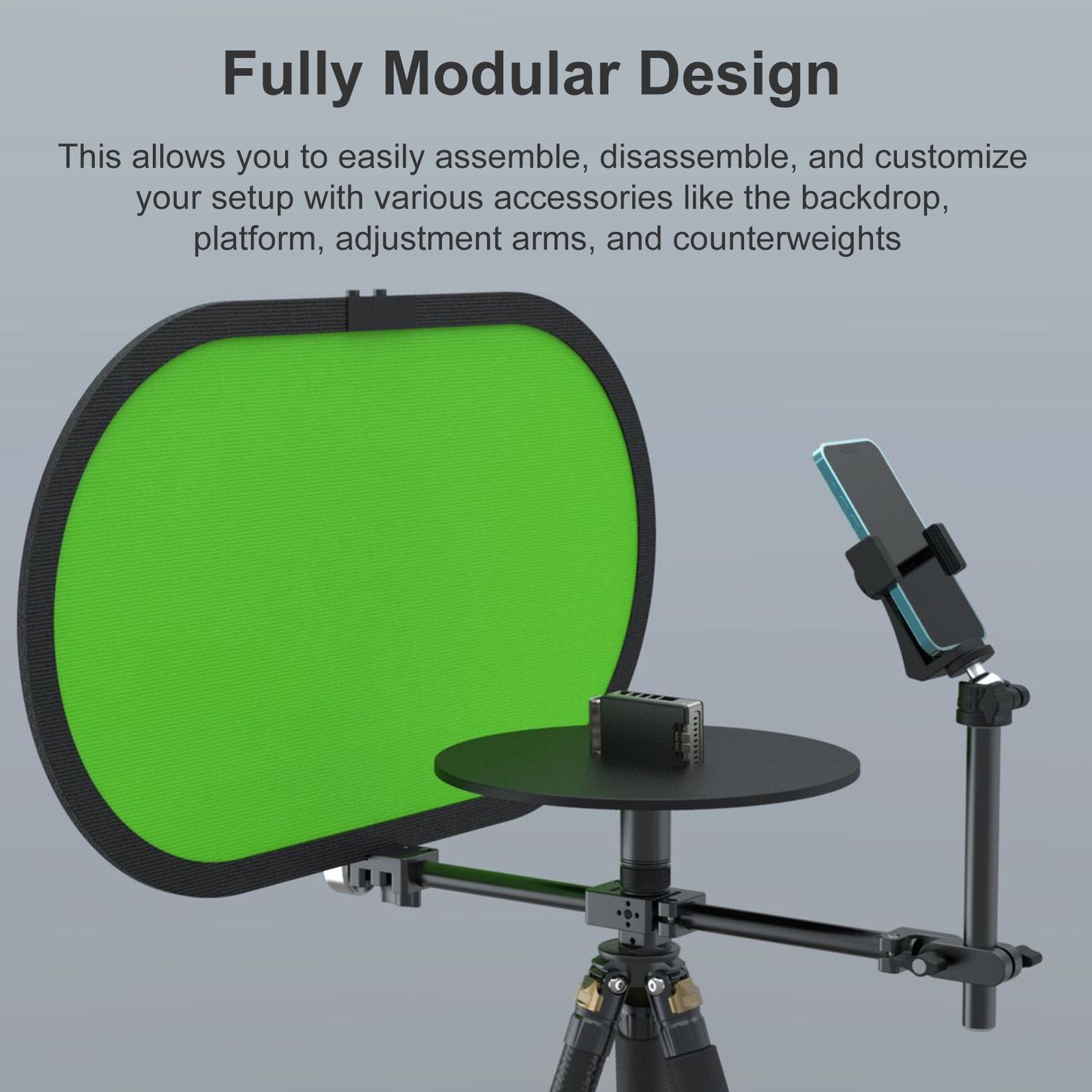 360° Photography Turntable Adjustable Camera Spinner Professional Product Displa