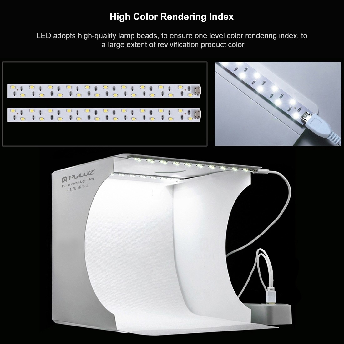 Folding 20cm 6 Color Backdrop Photo Studio Photography Shooting Tent Light Box