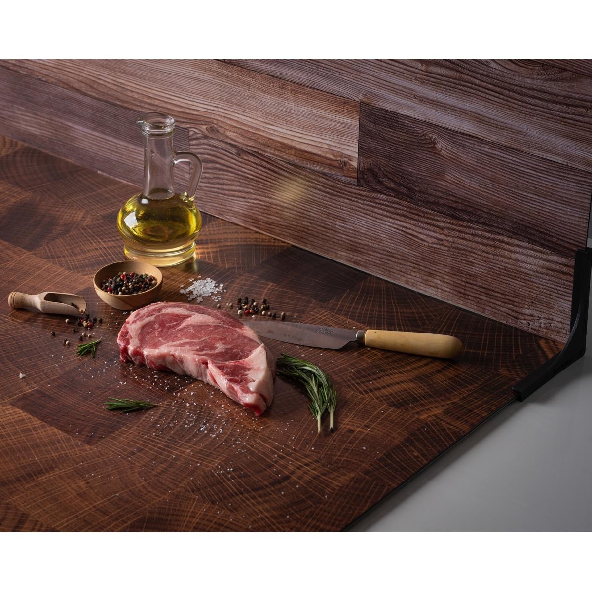 V-FLAT WORLD Duo Board – 30×40″ Double Sided Surface Board, Aged Cutting Board/B