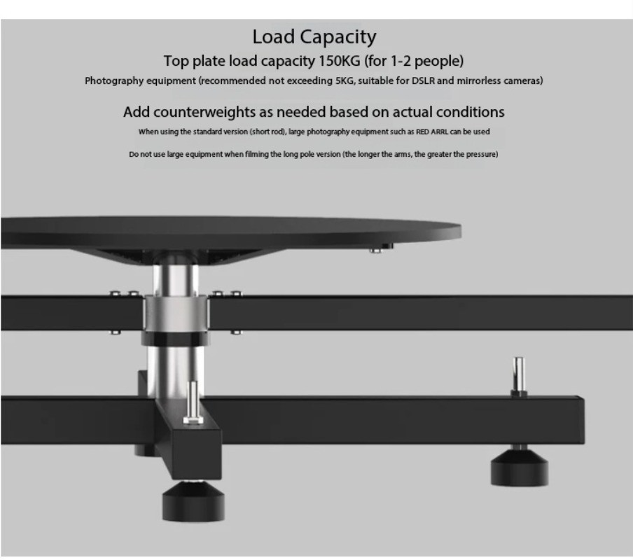 360° Rotating Shooting Platform | Rotating Slider Bullet Time Mount