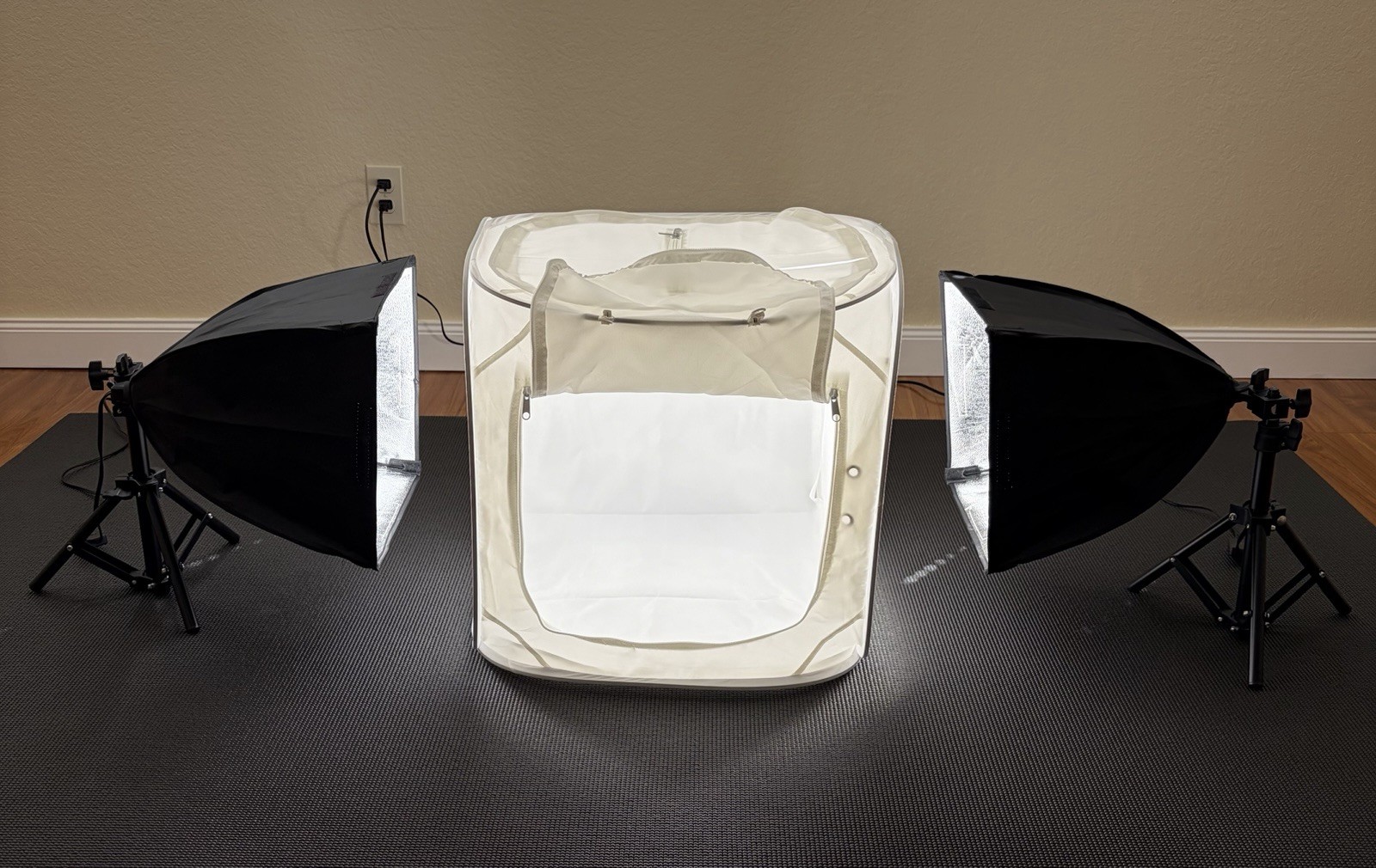 EZcube 20″ Professional Table Top Photo Studio Kit