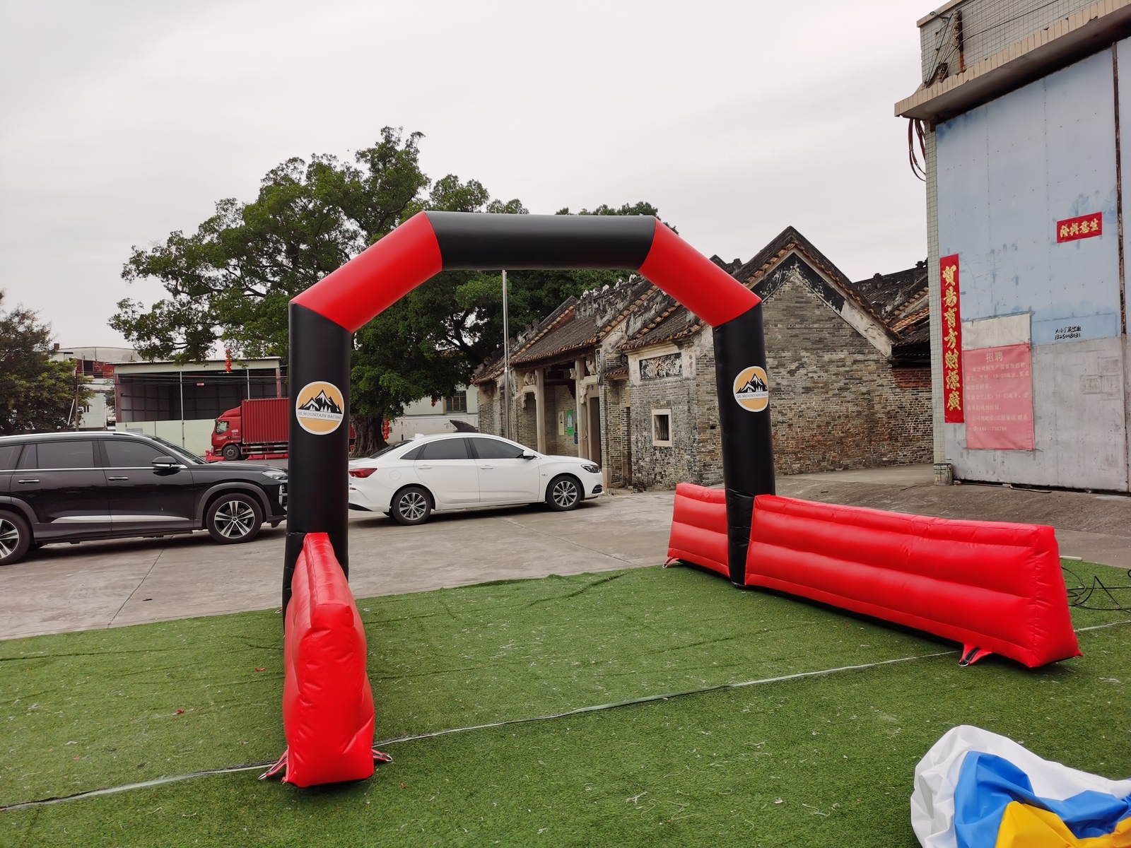 Inflatable PVC Entrance Archway Event Gate Entry Inflatable Finish Line Marathon
