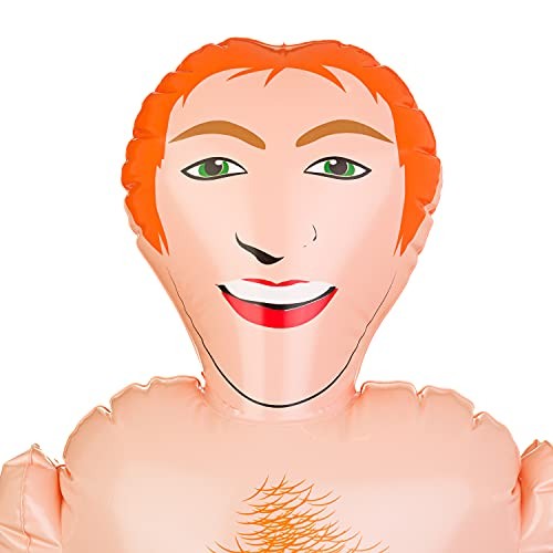 Ginger John Inflatable Blow-Up Doll – 150cm Redhead Hunk | Gag Gift & Prank