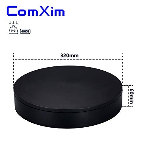 Professional 360 Degree Black Rotating Turntable for Product Photography,