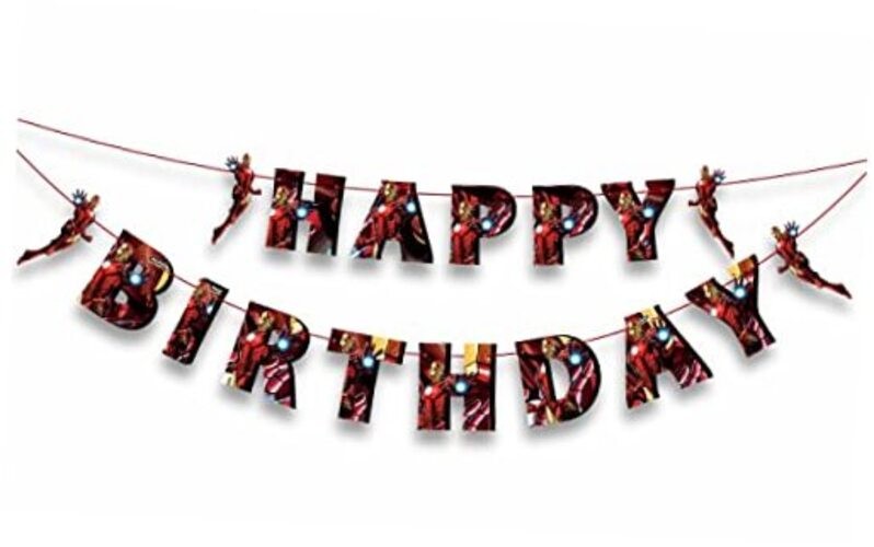 Irn Man Happy Birthday Banner – Action Hero Seyal Irn man Happy Birthday Banner