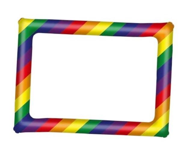 Merrimax – Inflatable Rainbow Picture Frames for Photo Booth – Rainbow Pride