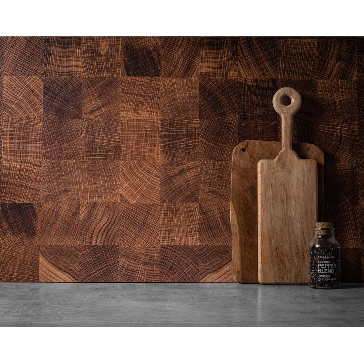 V-FLAT WORLD Duo Board – 30×40″ Double Sided Surface Board, Aged Cutting Board/B
