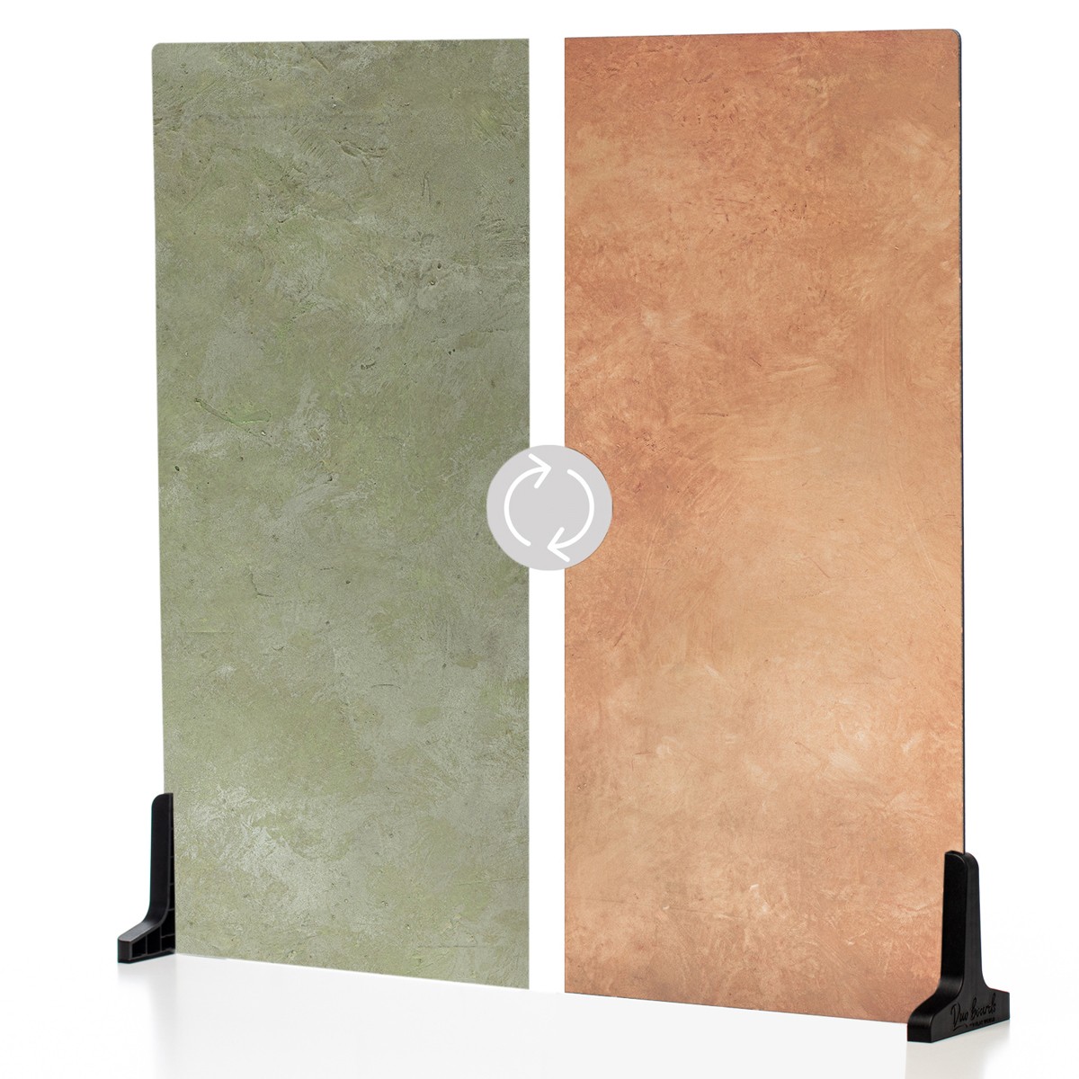 V-FLAT WORLD Duo Board – 24×24″ Double Sided Surface Board, French Clay/Terracot