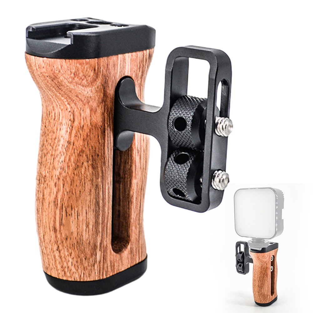 Camera Rabbit Cage Wooden Multi-Function Side Grip Handle SLR High Quality
