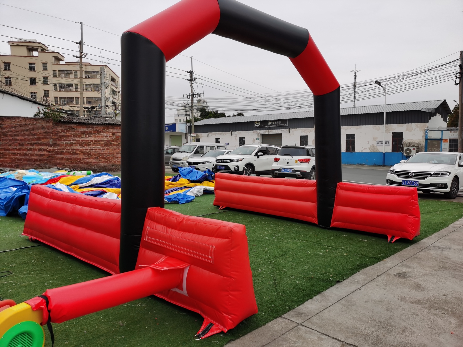Inflatable PVC Entrance Archway Event Gate Entry Inflatable Finish Line Marathon