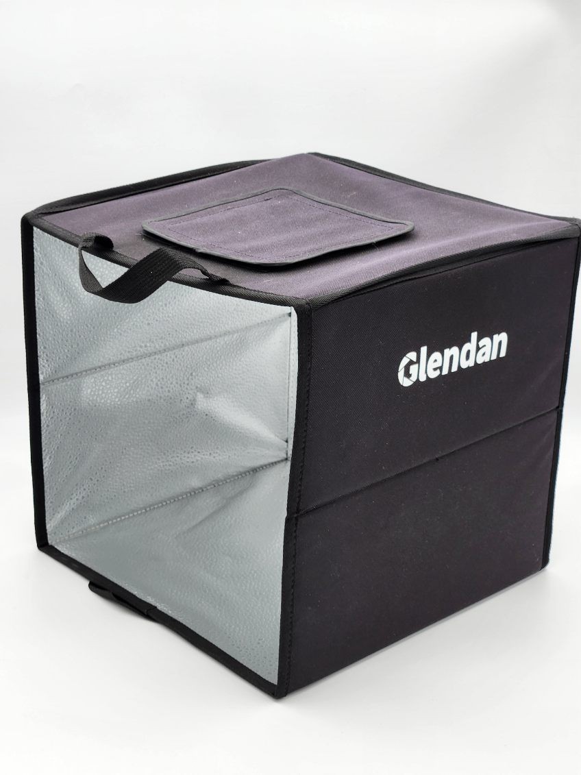 Glendan 12×12 Foldable LED Ring Light Tent Studio Box w/ Carrying Handle